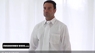 Muscular missionary boy got engaged in gay sex for the first time