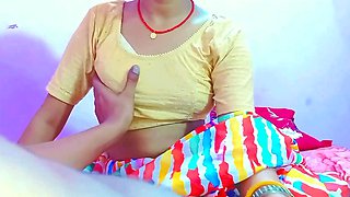Desi Bhabhi Sex Scandal Seduced By Her Husband Step Brother