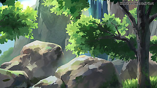 Her Big Naturals Driving Him Wild - Animation