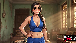 Innocent Sudha Step Chachi Fucked When Step Chacha Was Not Home. Hindi Dirty Talks