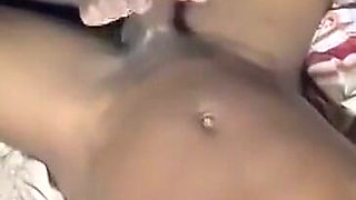 Ebony Babe From Nigeria Takes Massive Cock Deep in Her Pussy