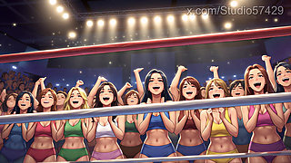 Femdom Boxing Promoter, Public Boot Worship and Punishment