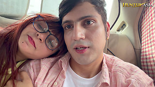 When the Road Trip Gets Too Hot - Sex in Car