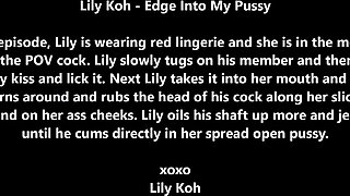 Thai babe rubs against my penis a lot never letting it come inside
