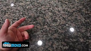 Stepmom Gets Pregnant By Stepson's Big Cock - Creampie Breeding