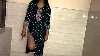 Devar Caught Bhabhi Smoking Alone Desi Indian Bhabhi Gets Her Ass and Pussy Fucked Everyday by Her Devar in Hindi Audio