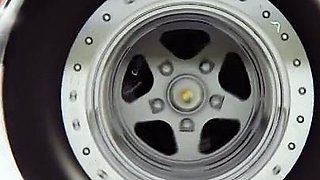Crossdresser cums hands-free from anal toy