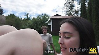 Salacious hustler's sons girlfriend sex