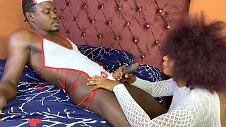 Male Nurse Fucks Me Hard in Missionary - Blowjob by Emris53 & SexyVee