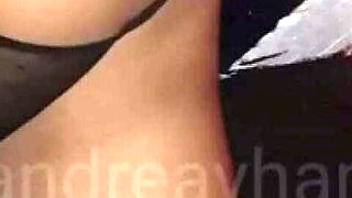 Alan's Hotwife Handrea Fucked in Club's Gloryhole by a Stranger