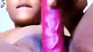 Awesome, Huge Dildo Fuck and Squirt