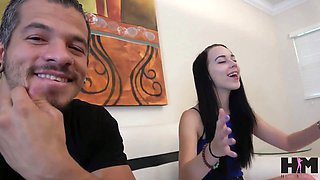 POV: Bambi Black Gets Wet While Bambino Plays With A Toy On Her Twat!