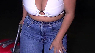 Broke 19yo Latina Bellattrix Fucks Hotel Owner for Room