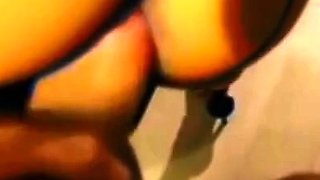 Hot Brunette Girl Gets Anal and Cum in Mouth