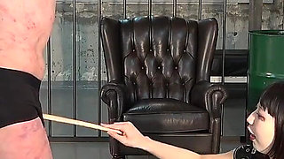 Female Boss of a Dark Organization Gets Pussy Wet While Whipping and Dripping Hot Wax on a Refusing to Confess Investigator