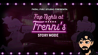 Fap Nights at Frenni's night 3, All the scenes from night 3, protecting us from a super horny Bonfie.