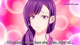 Unfaithful Wife Cheats on Her Husband with His Perv Friend - Uncensored Hentai(Eng Sub)