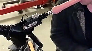 French Pegging - Garage of Humiliation: the Boss Orchestrates a Memorable Punishment with His Dominatrixes