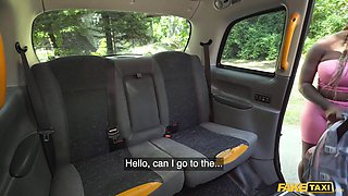 Fake cab black skater girl with Big Tits and enormous Ass Fucked hard and prompt