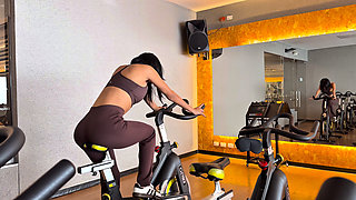 POV - Almost Pregnant Gym Stranger Wanting to Meet Me - Laura Alvarez