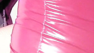 Eva Latex Red Pvc Vinyl Femdom BDSM Solo Foot Fetish Heels