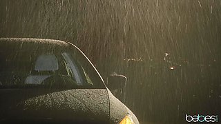 Kendra Spade's Wild Passion in a Wet Bathroom Encounter