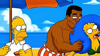 Beach Bitch: Married Housewife Gets Fucked On The Beach