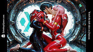 Zero Two takes her Darling deep inside the Franxx