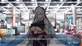 Hentai Game - Married Woman Cosplays Her Vtuber at Event & Has Sex - V-Lover