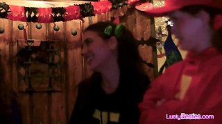 Trampy Three Gets Caught Stealing Candy Then Gets Drilled