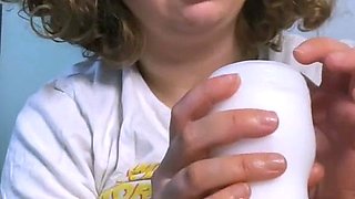 Trying to Fuck a Tenga with my Tdick