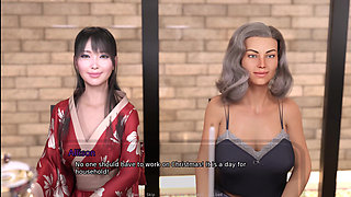 Grandmas House - having the best threesome with elizabeth and catherine