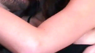 The stepfather can't keep his fingers off his little thin step daughter