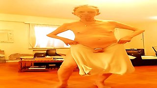 naked again and of course wanking again