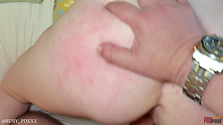 Big Stepdaddy Fucks Redhead Massive Cum Facial