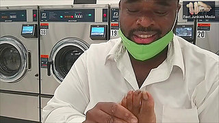 Nurse Jasmine Doe's Afterwork Hot Stinky Feet N Nude Long Toenails