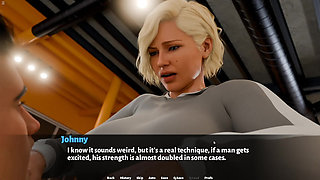 Busty Stepmom Showing Her Breast For Motivation In Gym