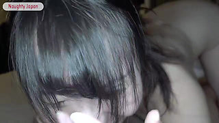 Wild Texture Slim Black Hair Beauty Gains Experience in an Intense Shared Session Ending in Creampie