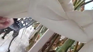 Wet-mark Wander as She Leaves a Shimmering Naughty Trail Wherever She Bares Herself 2/3