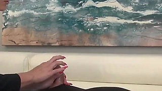 Blond Mistress Gives a Perfect Controlled Orgasm by a Handjob and Blowjob - Dd_671