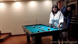 Busty Latina Teen Gives Best Friend Intense Butt Massage After Pool Game - Hardcore Sex & Squirts