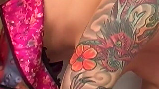 Tattooed PAWG Teen Slut Tina Marie Is Addicted to Big Black Cock