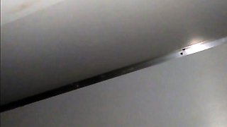 Girl's Secret Blowjob at Gloryhole