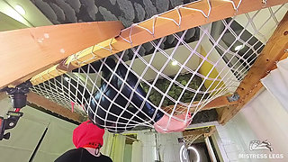 Hammock Goddess Worship Part 2 - Slave Tongue Gently Slides on My Unzipped Pussy and Ass Plus Golden Present