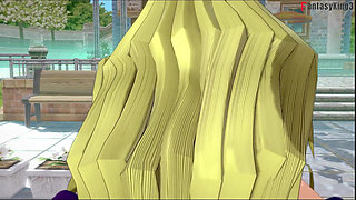 Mai Valentine having sex - Yu Gi Oh