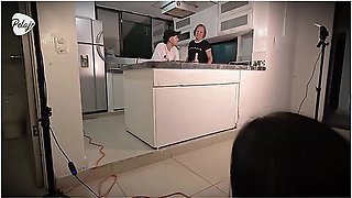 My Boyfriend Cheated On Me With My Grandma, The Worst Is That She Fucks His Ass Right Behind Me