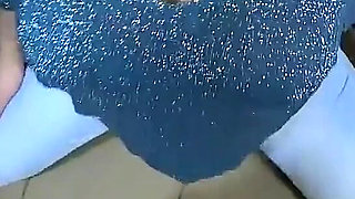 Cameltoe MILF Twerks in Jeans Blowjob & Cum All Over My Puffy Jacket 334