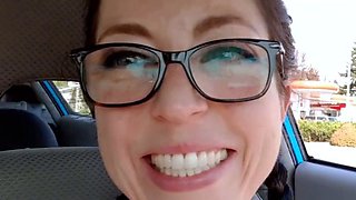 Public Masturbation: Inserting a Tampon While Driving