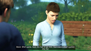 At a sunny picnic, big ass MILF Cora sneaks under the table to blow stepson while her husband is seated right next to them!