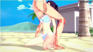 Mona Blowjob On The Beach 1 Genshin Impact Full & Pov On Patreon: Fantasyking3